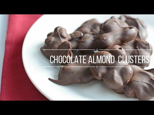 Easy 2 Ingredient Chocolate Almond Clusters Recipe