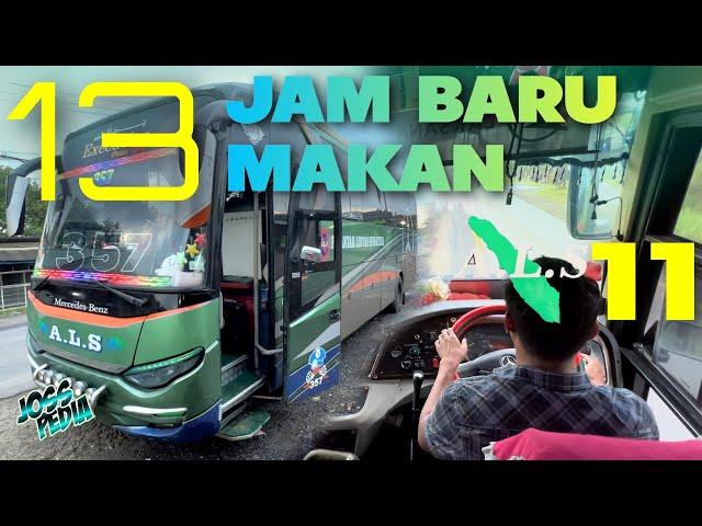 MEDAN - JAKARTA FULL VIA LINTAS TENGAH LEBIH LAMBAT ‼️