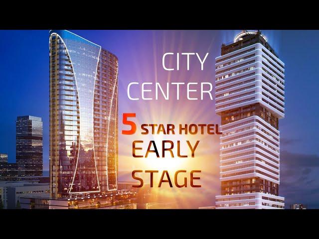 Batumi Real Estate Alley of Heroes Oval and Cube Early Stage Investment