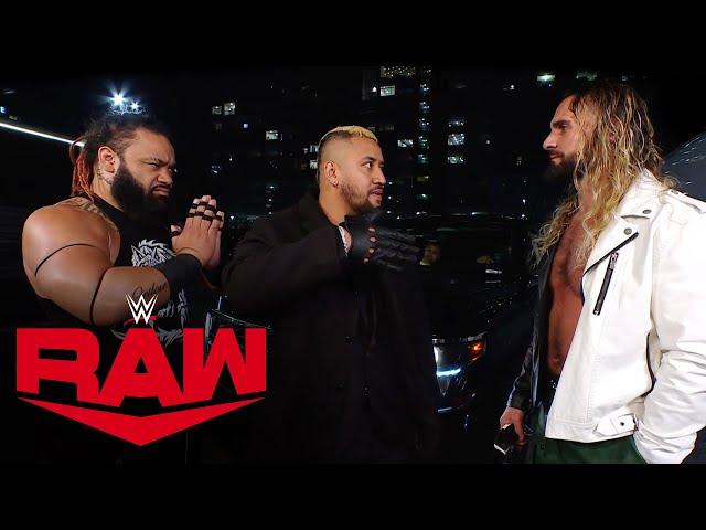 Seth "Freakin" Rollins rebukes Solo Sikoa's offer to join team: Raw highlights, Nov. 11, 2024