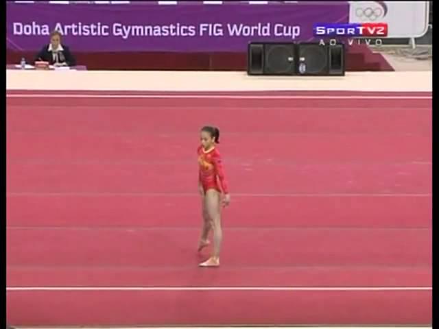 Hu Yuhong CHN Floor Doha 2009