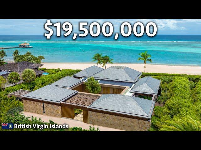 Touring a $19,500,000 Beachfront Caribbean Mansion