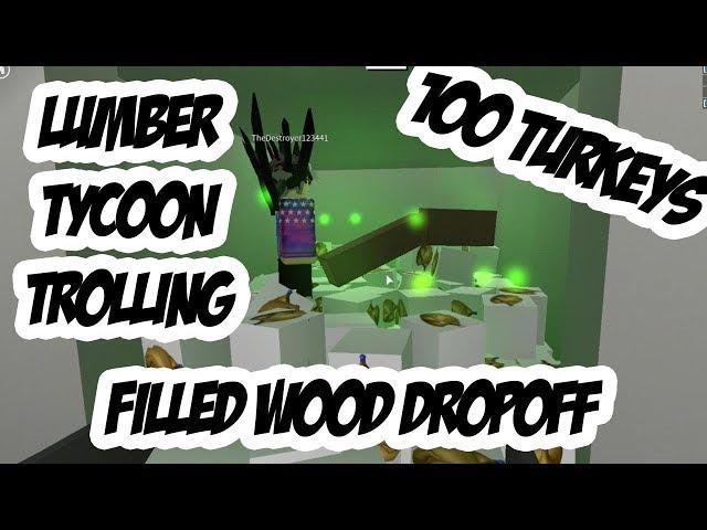 Lt2 Blocking the Wood Drop off With Turkeys!!|Roblox|