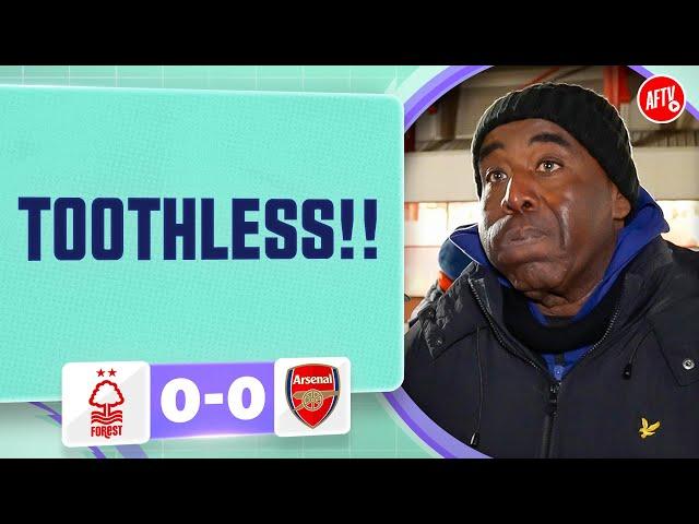 TOOTHLESS!! (Robbie) | Nottingham Forest 0-0 Arsenal