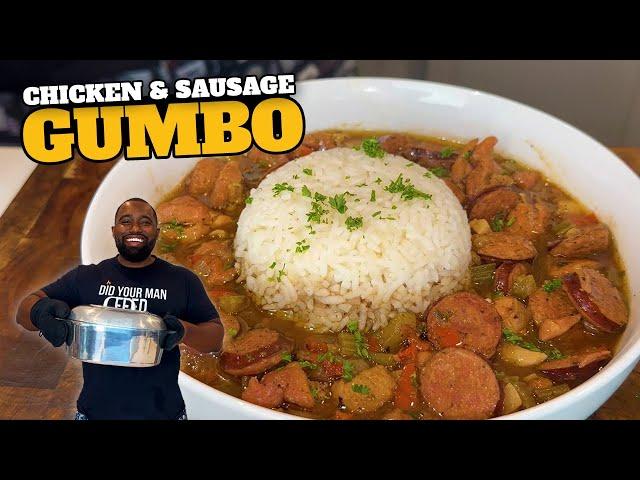 The BEST Chicken & Sausage Gumbo Recipe You’ll Ever Make!