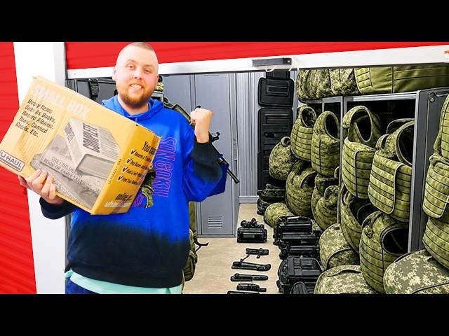 I Bought an ARMY RANGERS Storage Unit FULL OF MONEY!