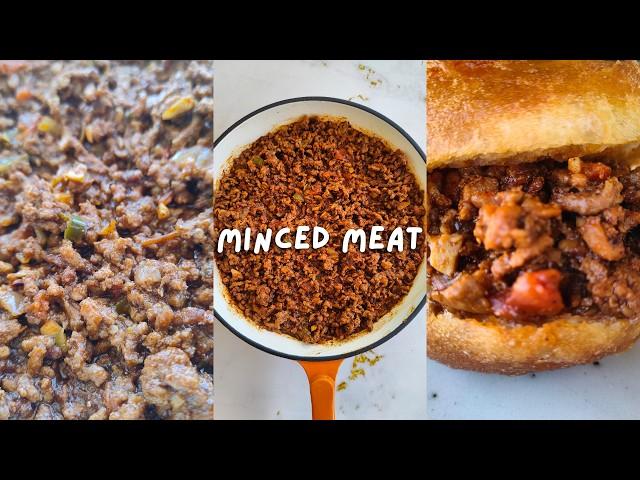 MINCED MEAT RECIPE: How To Make Mince | South African Food