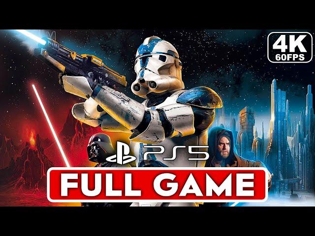 Star Wars Battlefront 2 (2005) Campaign Gameplay Walkthrough FULL GAME [4K 60FPS PS5]