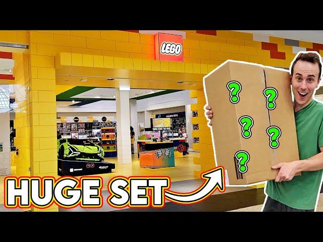 Buying a HUGE SET from the LEGO STORE