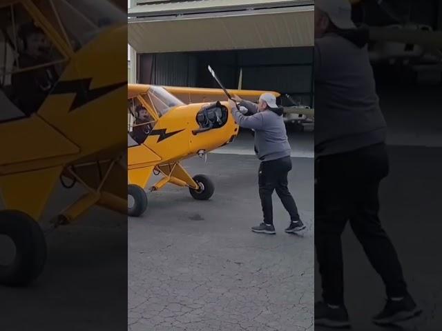 HOW TO START A J3 CUB