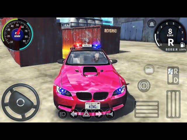 Police Car BMW Evolution Parking - Car Driving Online Simulator - Android GamePlay #7