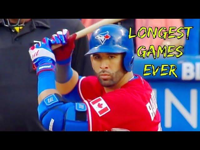 MLB Longest Inning Games Ever