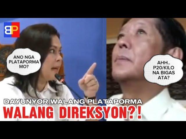 DAYUNYOR Walang Plataporma, Walang DIREKSYON!