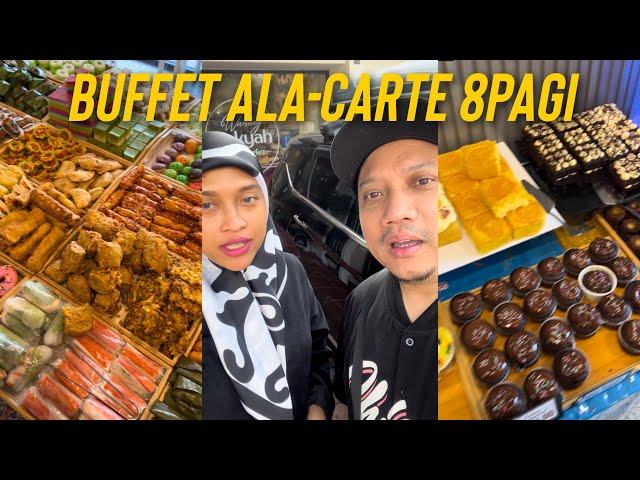 SARAPAN ALA-CARTE BUFFET KUIH MUIH DAN KEK | LONTONG LODEH | MI SOTO | SATAY DI WARUNG TOKYAH