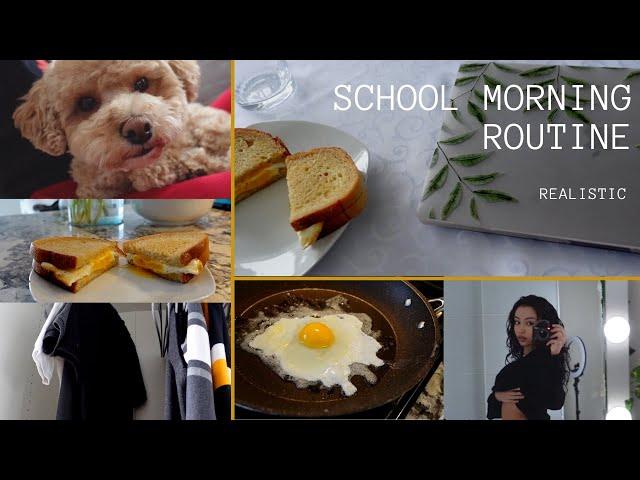 MY REALISTIC HIGH SCHOOL MORNING ROUTINE