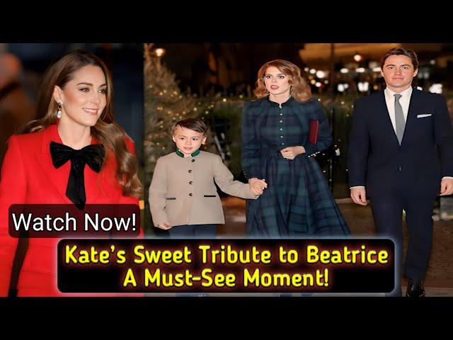 Princess Catherine’s Subtle Nod to Beatrice Will Melt Your Heart!