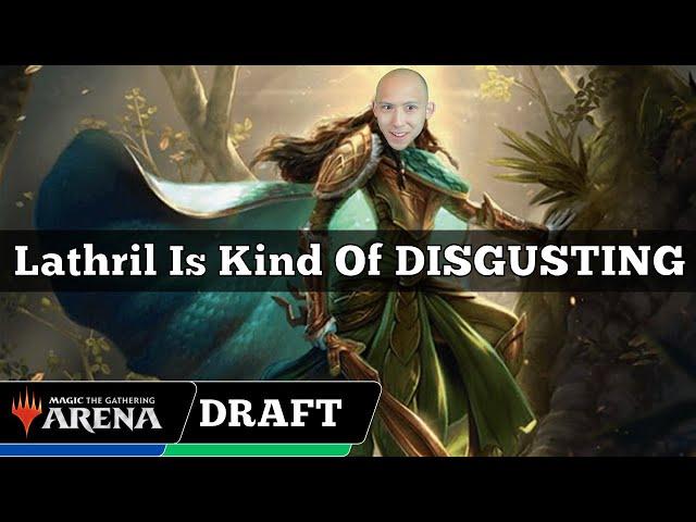 Lathril Is Kind Of DISGUSTING | MTG Foundations Draft | MTG Arena