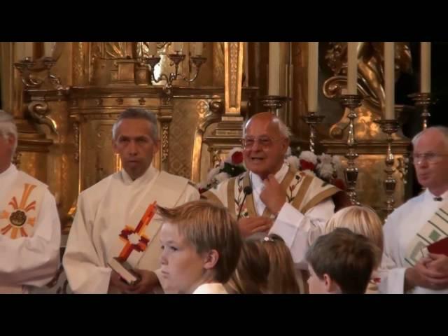 Dankgottesdienst mit Pfarrer Anton Rier anlässlich seines 80. Geburtstages in der Weizbergkirche