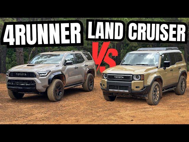 Which I$ The Better Choice? 2025 Toyota 4Runner vs 2024 Land Cruiser