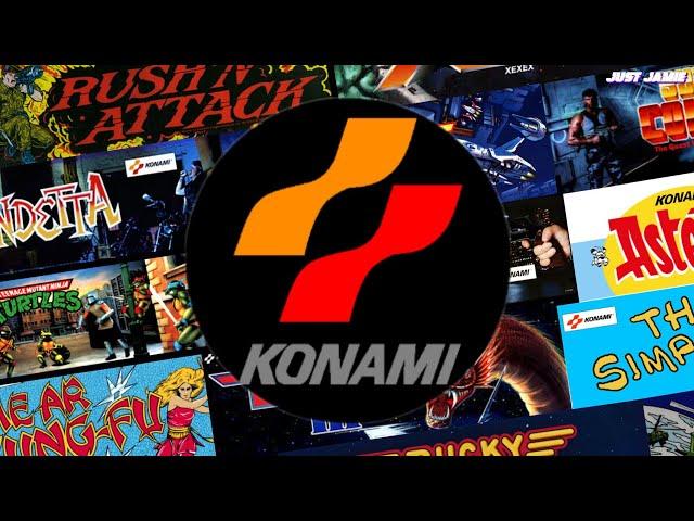 Konami - 40+ Arcade Classics You Need to Play (Time Stamps) #mame #arcadegames #arcadegaming