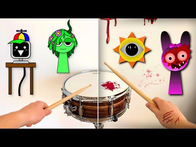 I recreated Incredibox Sprunki with REAL instruments!