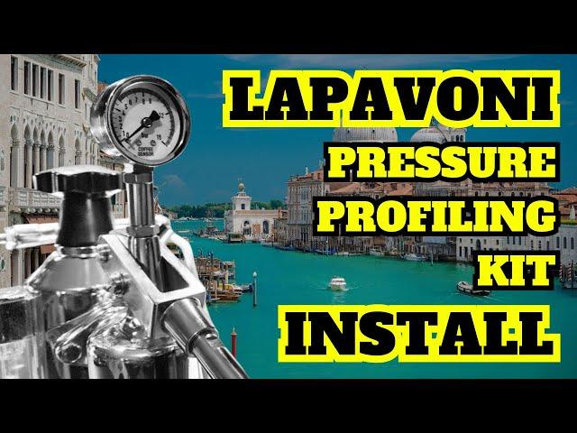 La Pavoni | Coffee Sensor Pressure Profiling Kit Installation