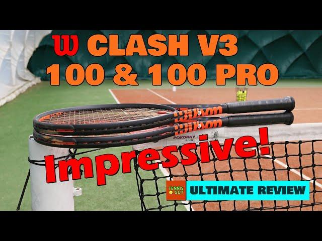  Wilson Clash V3 100 & 100 PRO Ultimate Review - Impressive!