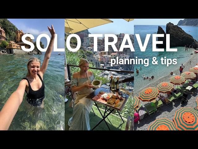 How To Plan A Solo Trip Abroad + Tips for Solo Travelers