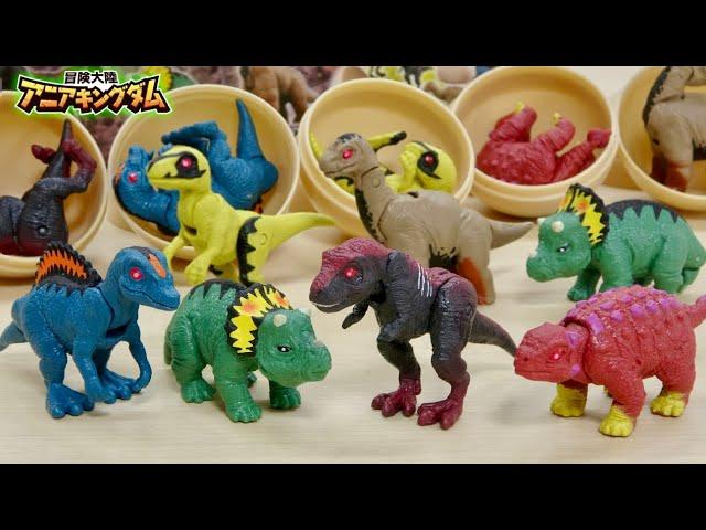 Dinosaurs that appeared in Ania Kingdom are now available in smaller sizes! Ania's Eggs