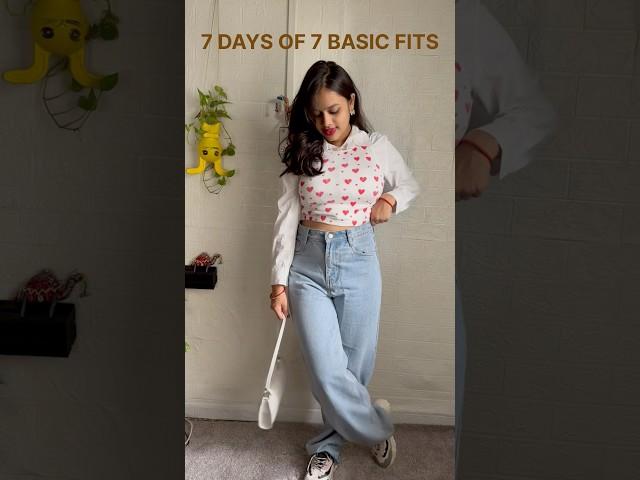 Struggling with what to wear every day? Here’s how to style 7 basic outfits for 7 days