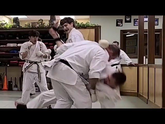 Sparring at Authentic Karate Training Center 3/9