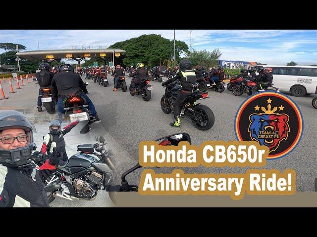 Expressway Jammed full of Honda CB650r! | Team CBeast PH | CALAX