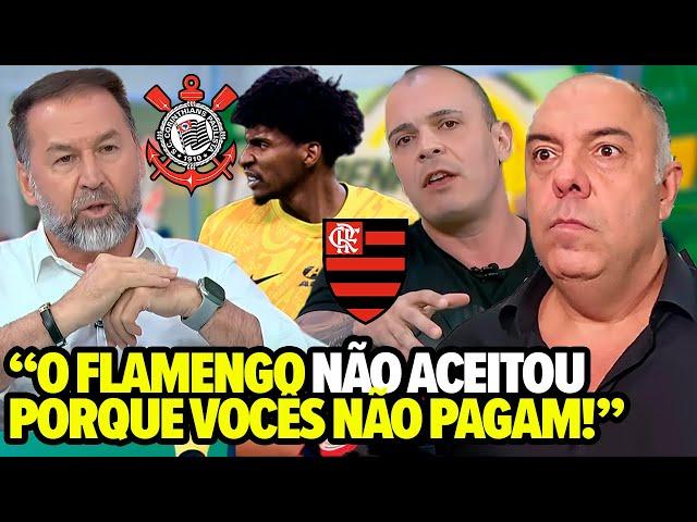 TRETA FEIA! Marcos Braz LIGA AO VIVO em programa e HUMILHA Paulistas e Augusto Melo sobre Hugo Souza