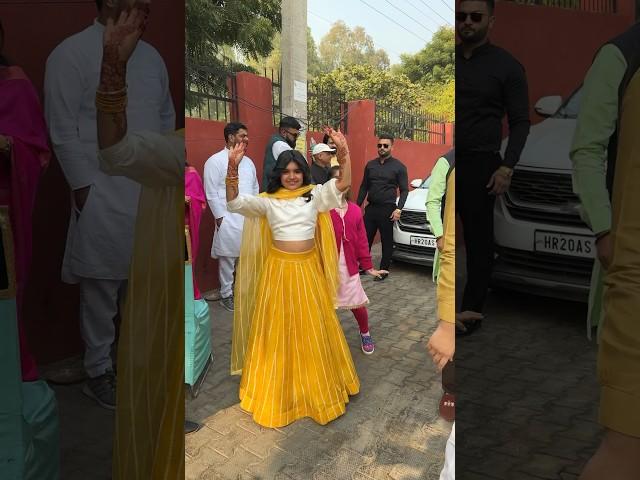 Yashika’ Dance  #shaadi #indianwedding #haryanvi #familyvlogs