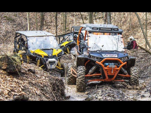 Spring SXS + ATV Beat Down - UTV + ATV Trail Riding Comparison -  Polaris vs Can-Am