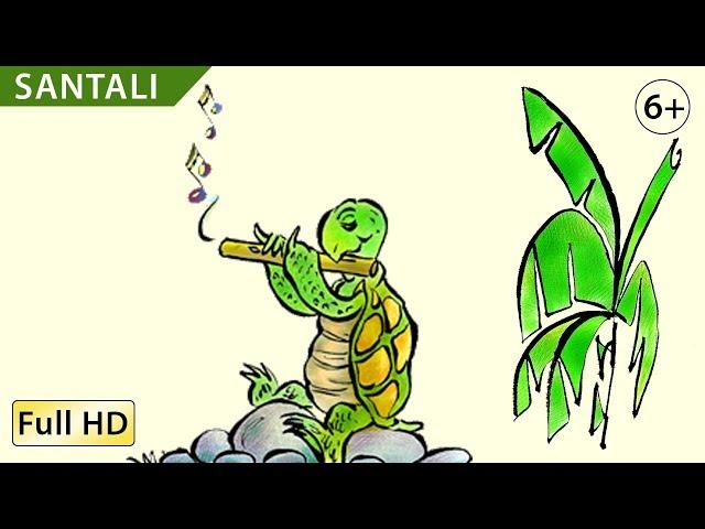 Turtle's Flute: Learn Santali with subtitles - Story for Children "BookBox.com"