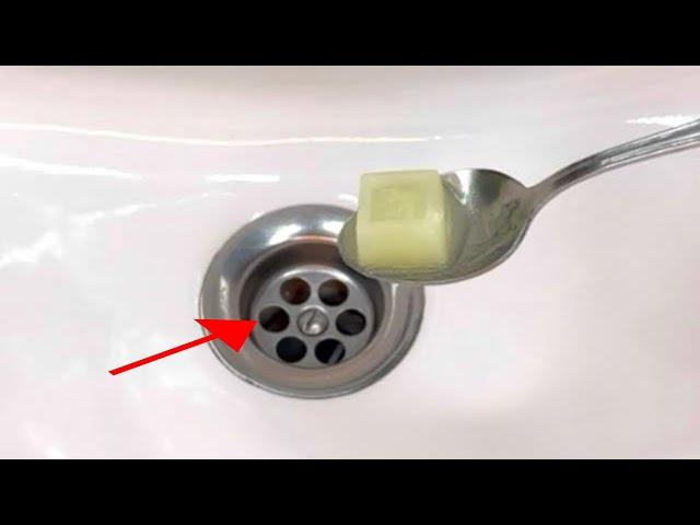 Throw it in the sink and the drain will never clog again!  (Amazing)
