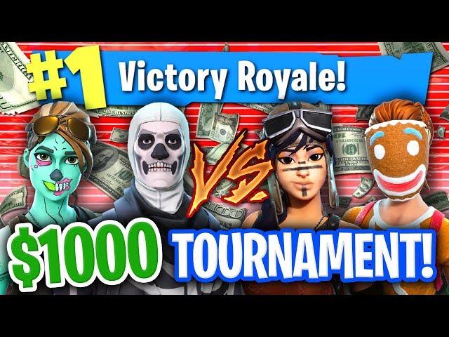 WINNING $1000 IN A FORTNITE TOURNAMENT! (Nicks & Randumb VS. Kiwiz & Formula)