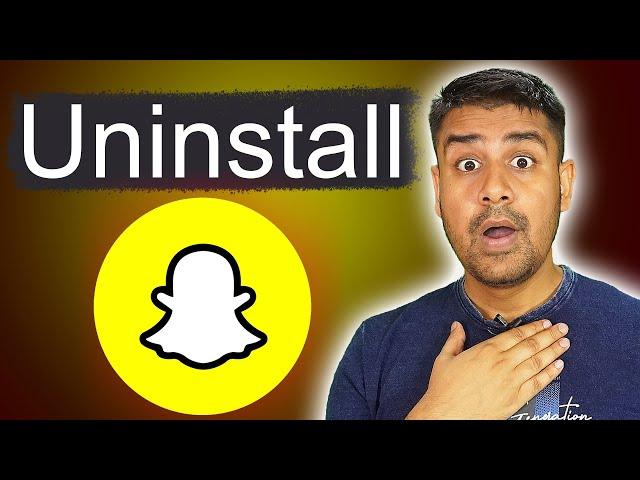 Delete Snapchat Now - Before its too late