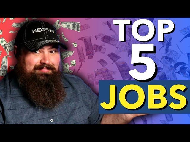 Top 5 Entry-level Cybersecurity Jobs