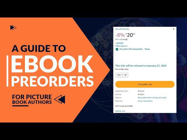 KDP Ebook Preorder Set Up | Tutorial for Children's Book Authors