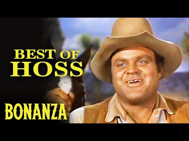 BEST of Hoss Cartwright (Dan Blocker) | Bonanza | Western