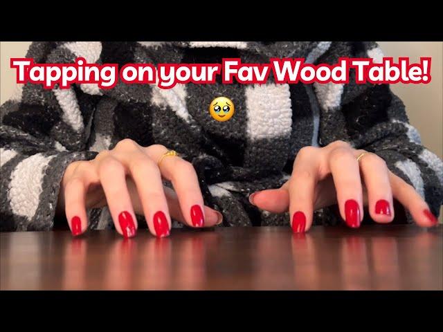 ASMR * Your Fav OG Wood Table! * Tapping * No Talking * ASMRVilla