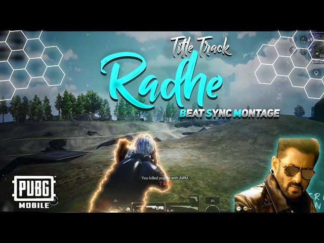 Radhe Title Track - Best Fastest Beat Sync Pubg Mobile Montage | Salman Khan & Disha Patani -Neutron