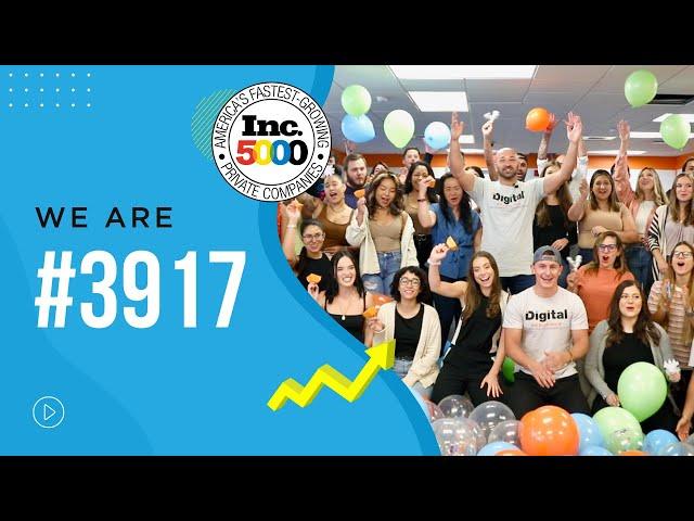 5 TIMES  We're One of America's Fastest-Growing Companies! | Digital Resource | Inc. 5000 2022