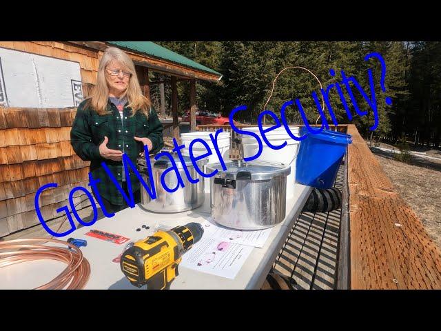 Homemade Water Distiller - clean water in any disaster?