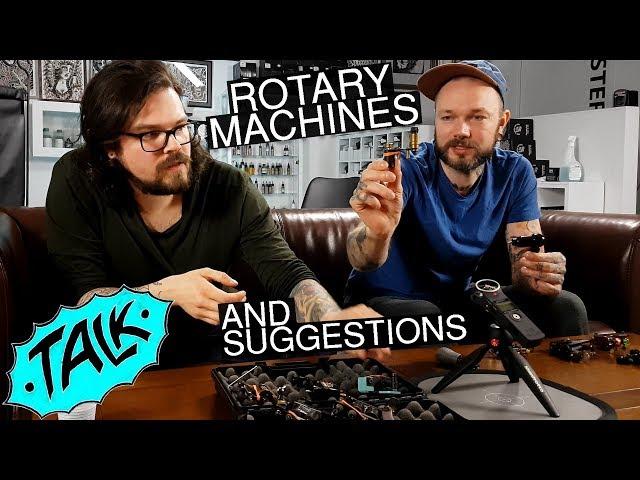 Tattoo Shop Talk - rotary machines and suggestions