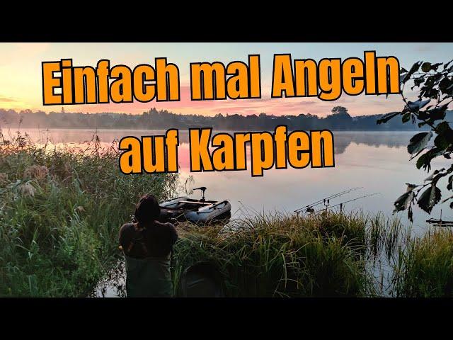 Erfolgreich zum Fisch beim Karpfenangeln im Oktober 2023