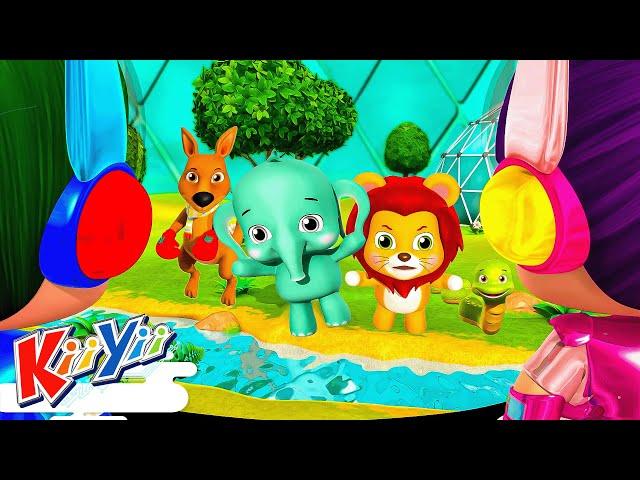 Zoo Song | KiiYii Kids Games and Songs - Sing and Play!