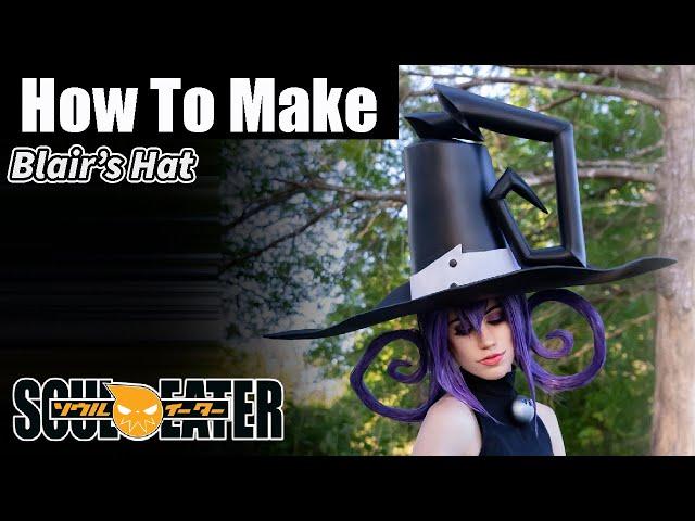 How to make Blair's Hat out of EVA Foam from the anime Soul Eater- DIY Cosplay Tutorial